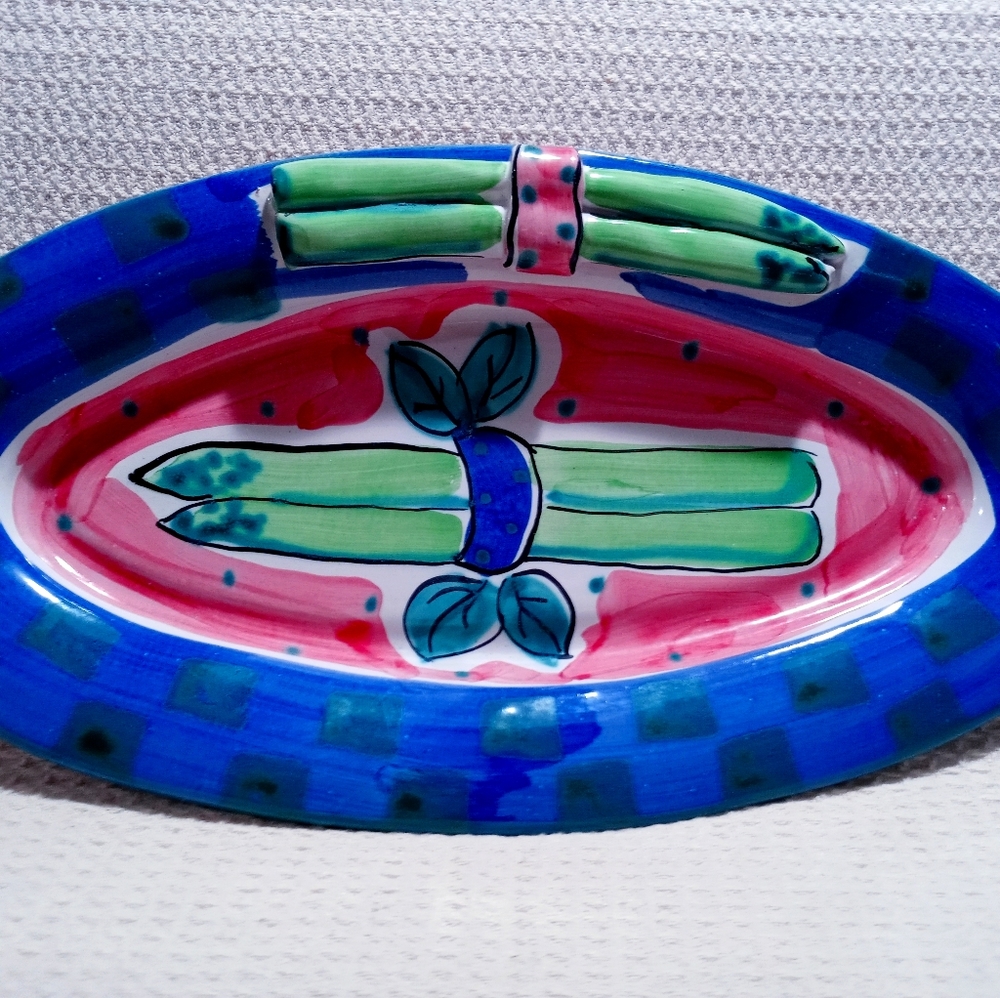 Celery serving plate